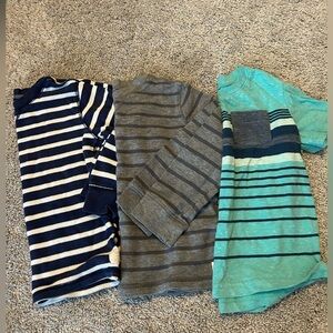 Toddler boy’s striped tshirts size 4/4t